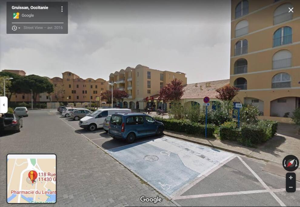 L'Escapade : Charmant T2 -Parking Gratuit, Piscine, Wifi, Clim Gruissan Exteriör bild