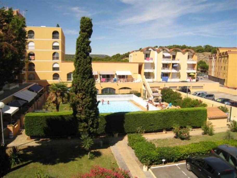 L'Escapade : Charmant T2 -Parking Gratuit, Piscine, Wifi, Clim Gruissan Exteriör bild