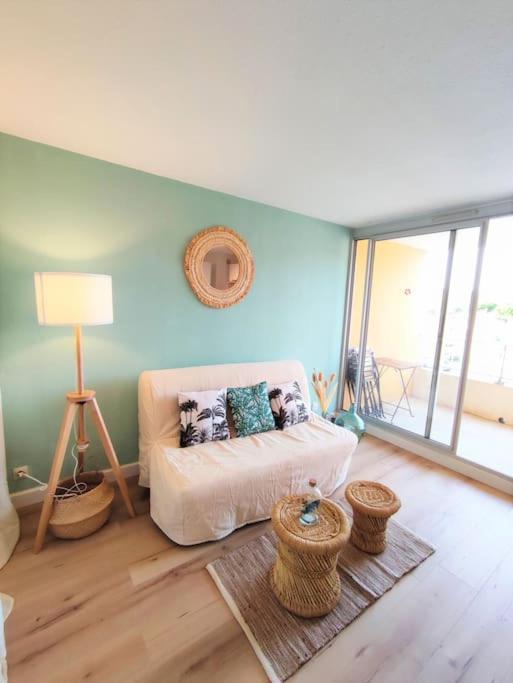 L'Escapade : Charmant T2 -Parking Gratuit, Piscine, Wifi, Clim Gruissan Exteriör bild